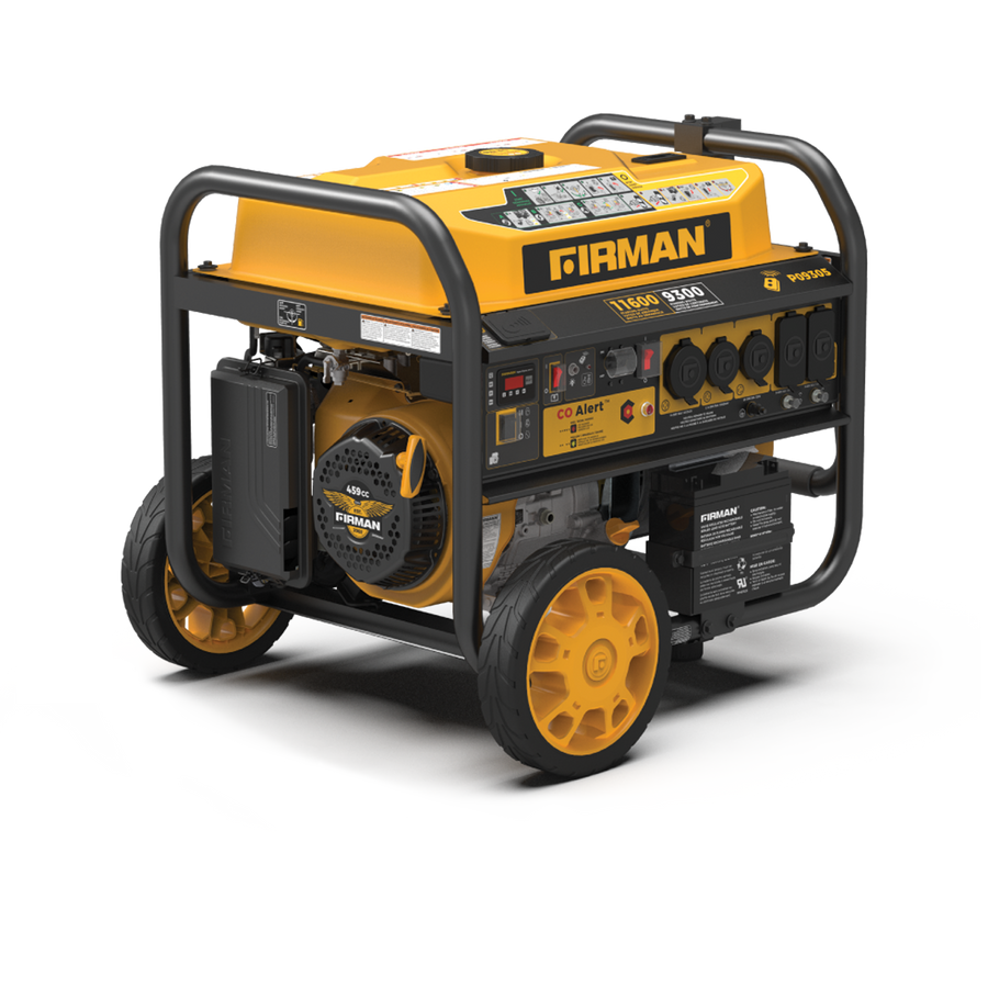 GAS PORTABLE GENERATOR 11600W REMOTE START 120/240V WITH CO ALERT
