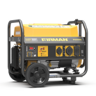 Gas Portable Generator 4450W Recoil Start 120V with CO alert