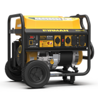 Gas Portable Generator 8375W Recoil Start 120/240V With CO Alert
