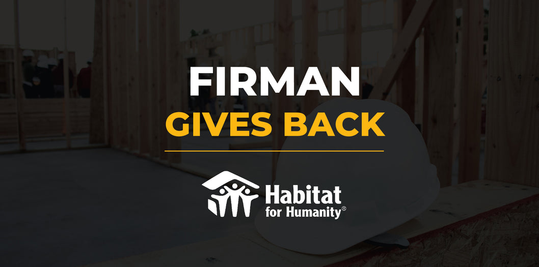 FIRMAN + Habitat for Humanity + U.S. VETS partner a home build for homeless Veterans