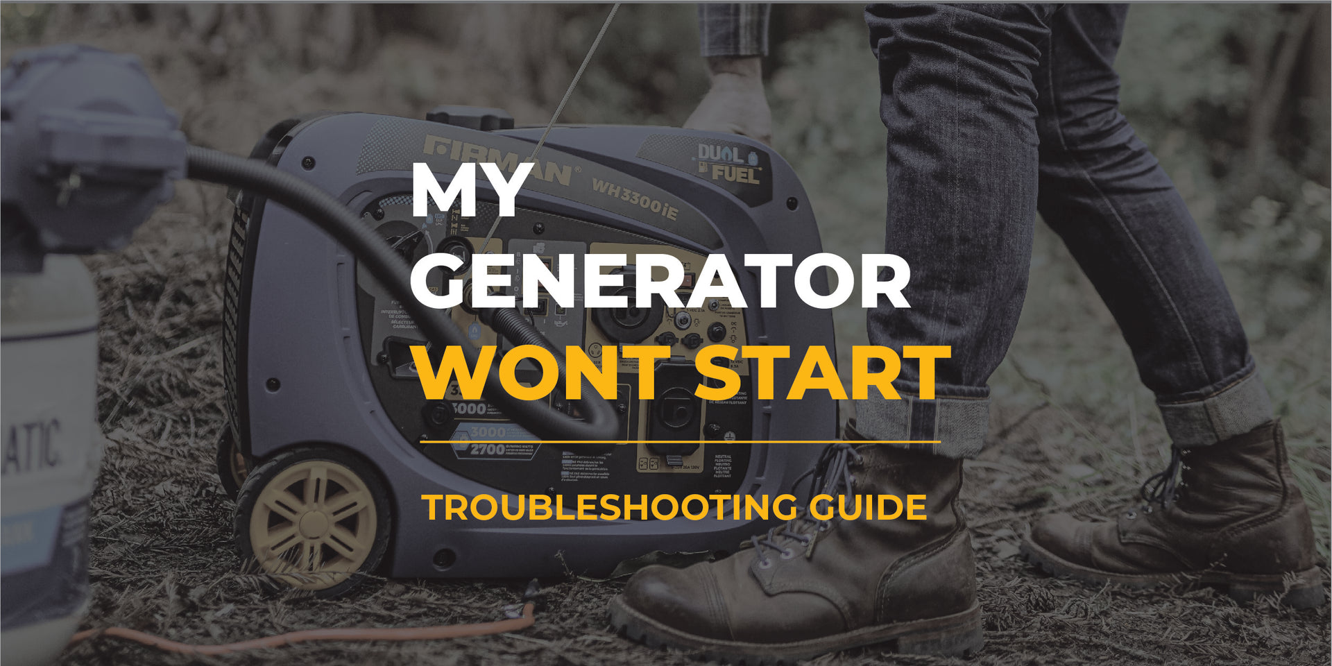 Why Won't My Firman Generator Start? Troubleshoot Now!