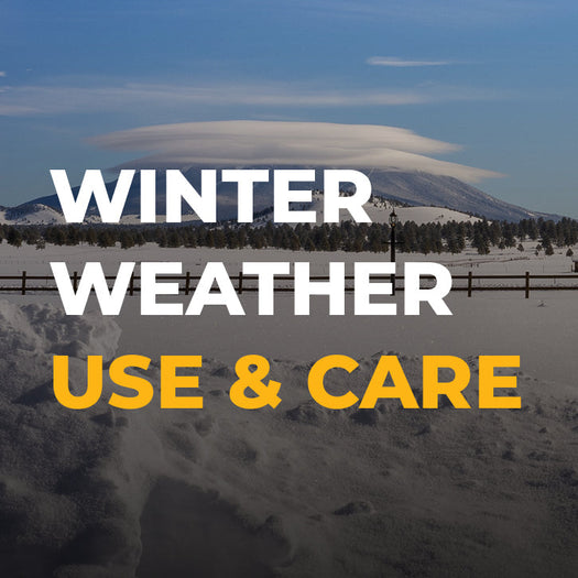 Winter Weather Care, Storage, and Readiness Guide