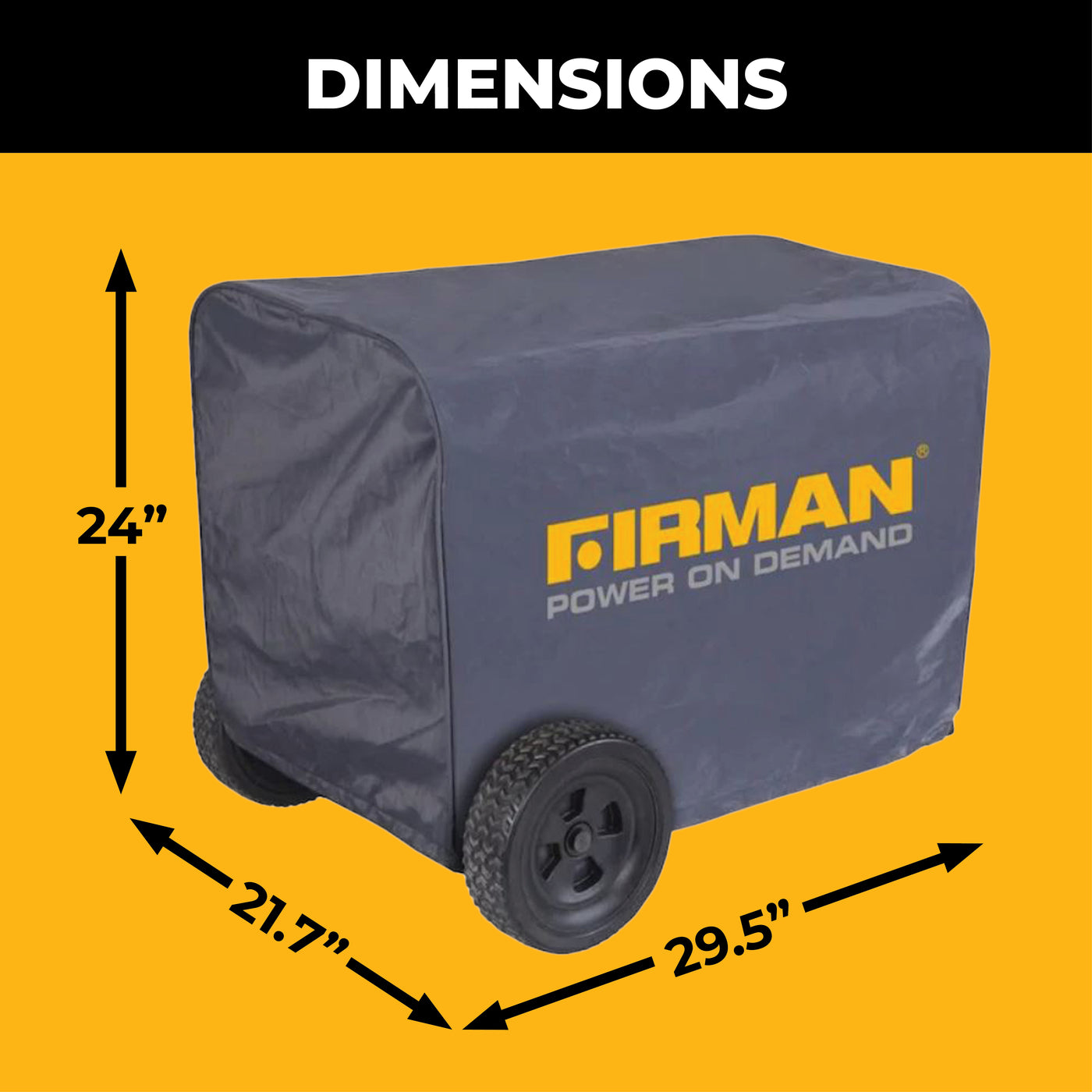 Large Size Portable Generator Cover – FIRMAN Power Equipment