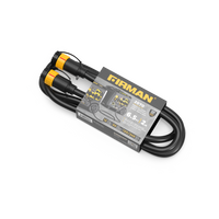 A packaged FIRMAN Power Equipment Parallel Cord for over 5000W FIRMAN Portable Inverter Generator 120/240V 7200W with yellow connectors is displayed against a white background, perfect for use with FIRMAN WHISPER Series inverters.