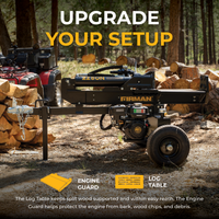 22-Ton Gas Powered Hydraulic Log Splitter