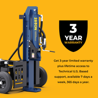 28-Ton Gas Powered Hydraulic Log Splitter