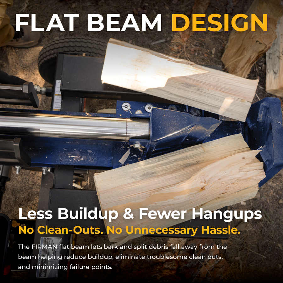 28-Ton Gas Powered Hydraulic Log Splitter