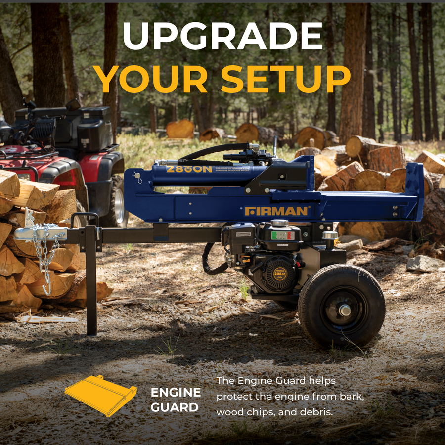 28-Ton Gas Powered Hydraulic Log Splitter