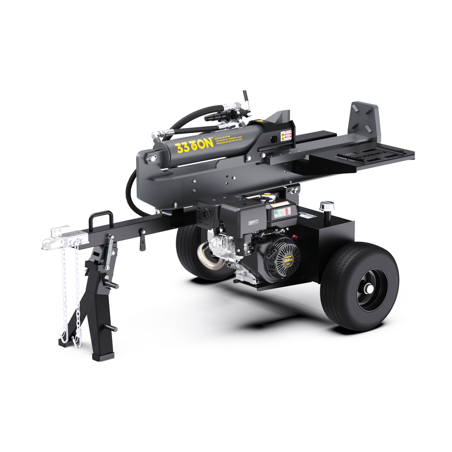33-Ton Gas Powered Hydraulic Log Splitter