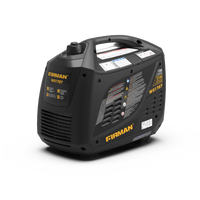 The FIRMAN Gas Inverter Portable Generator, with a sleek design, boasts excellent fuel efficiency and user-friendly control panels. Known for quiet operation, this 2100/1700W Recoil Start generator is perfect for any setting and includes a CO alert feature.
