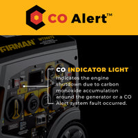 Tri Fuel Inverter Portable Generator 7500/6000W Electric Start 120/240V Parallel Ready CO Alert