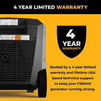 Tri Fuel Inverter Portable Generator 7500/6000W Electric Start 120/240V Parallel Ready CO Alert
