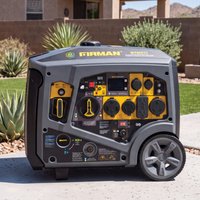 Tri-Fuel Inverter Portable Generator 8500/6800 Watt Electric Start 120/240V Parallel Ready with CO Alert