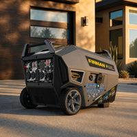 Tri Fuel Inverter Portable Generator 12500/10000W Electric Start 120/240V Parallel Ready CO Alert