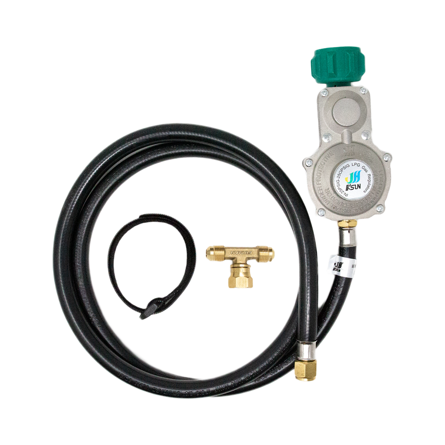 LPG Tank Hose with 3-way fitting