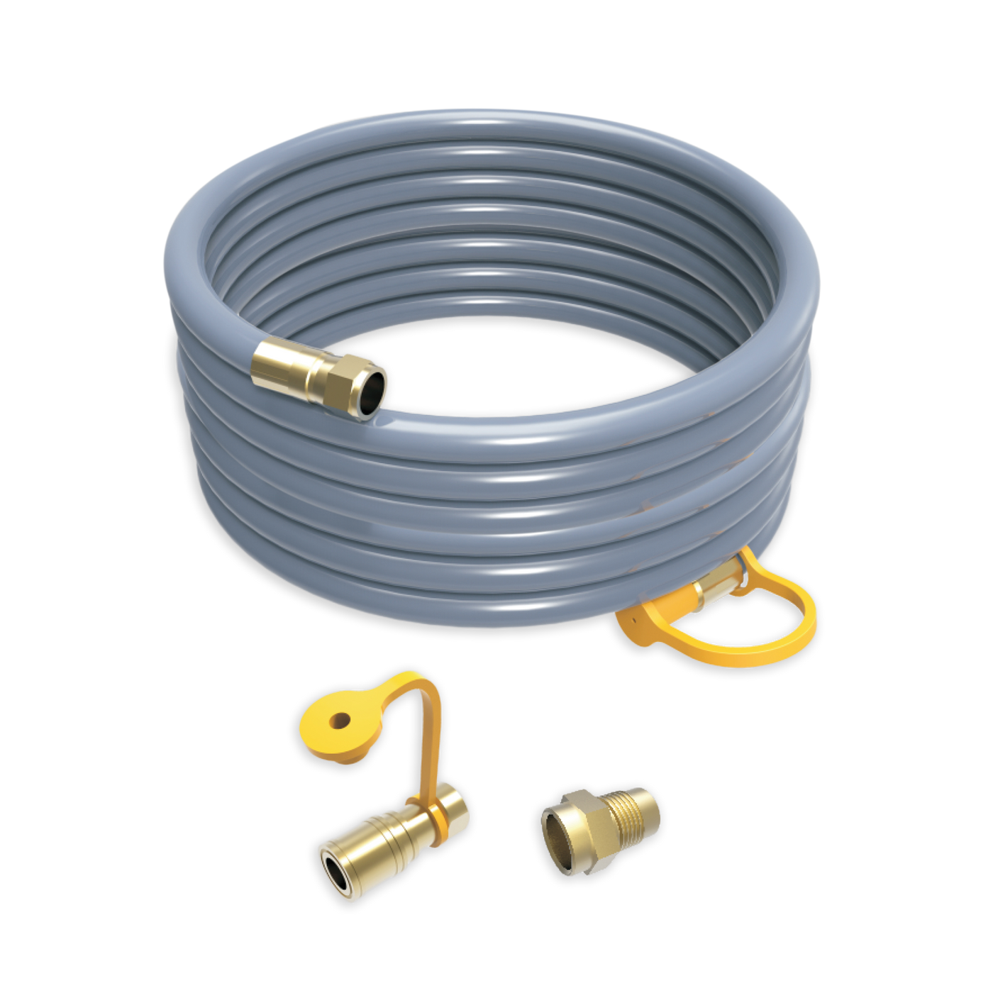 Natural Gas 25 Hose with Storage Strap FIRMAN Power Equipment