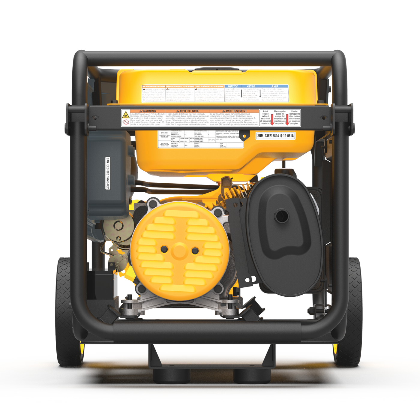 Generador portátil de GLP de 4100/3300 vatios de arranque eléctrico con  certificación CARB – FIRMAN Power Equipment