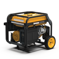 Generador portátil de 5700W GAS 5700W GLP 30A 120/240V de arranque eléctrico de gas o propano de doble combustible con certificación CARB