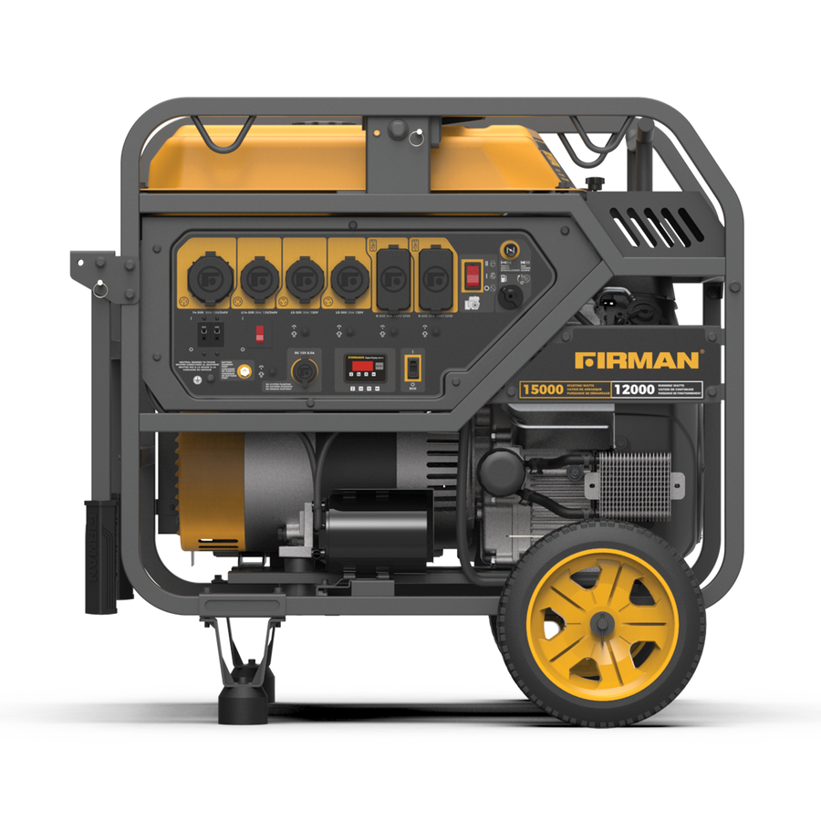 Gas Portable Generator 15000W Electric Start 120/240V