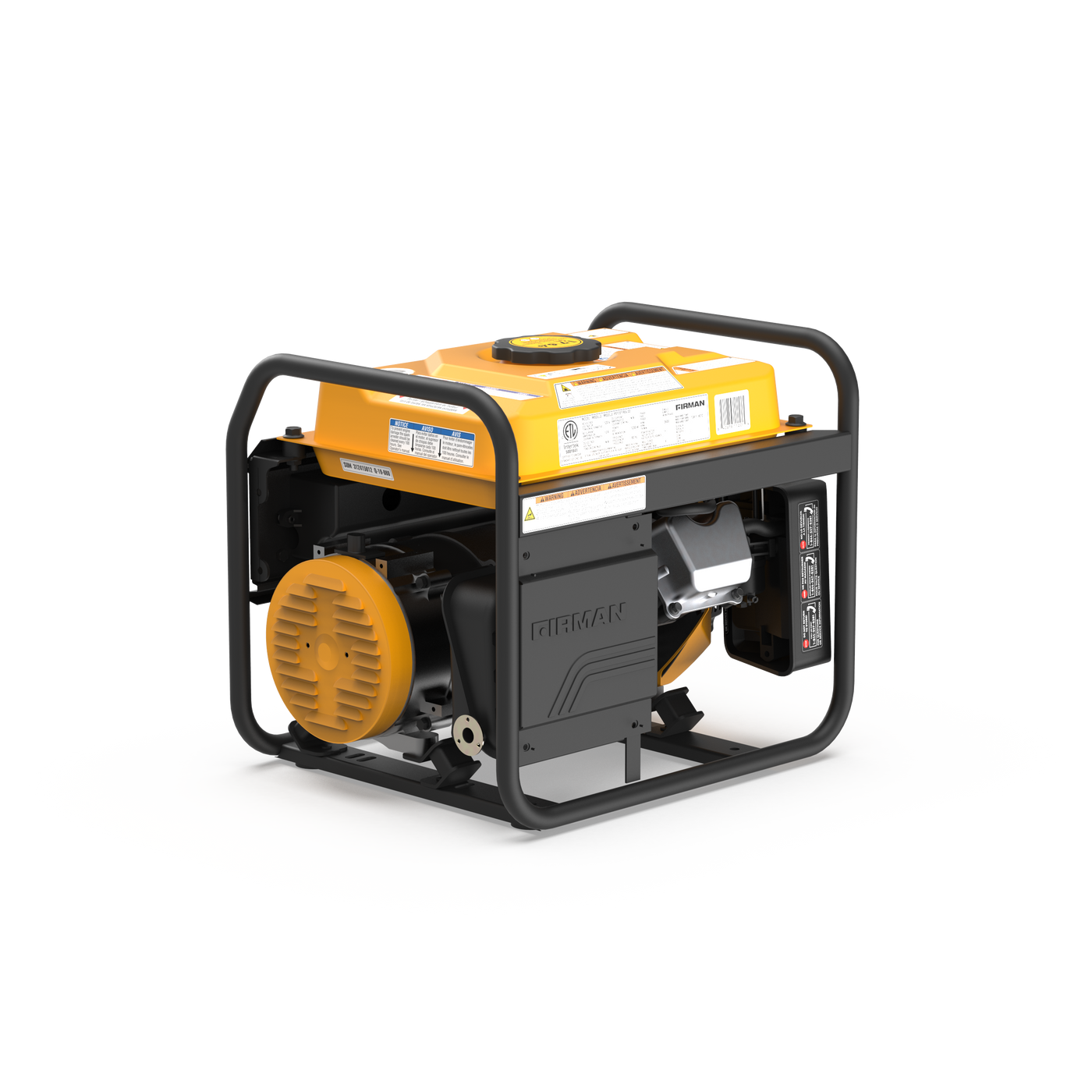 Gas Portable Generator 1500W Recoil Start FIRMAN Power Equipment