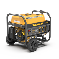 Generador portátil de gas de arranque por retroceso de 4450/3550W con certificación EPA y cETL con kit de ruedas y cubierta