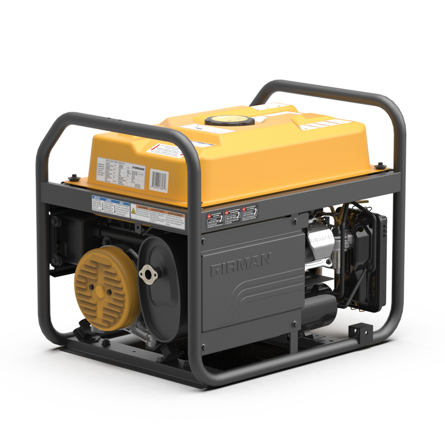 Generador portátil de gas de 4550/3650 vatios con arranque por bobina con certificación CARB
