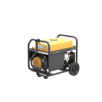 Generador portátil de gas de arranque remoto de 4550/3650 vatios con certificación CARB y kit de ruedas