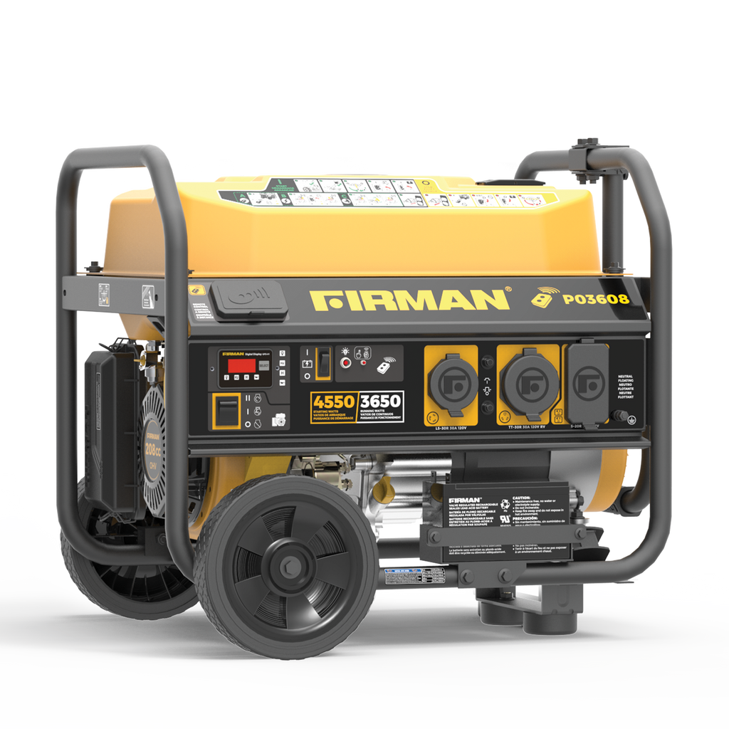 Gas Portable Generator 4550W Remote Start 120V – FIRMAN Power Equipment
