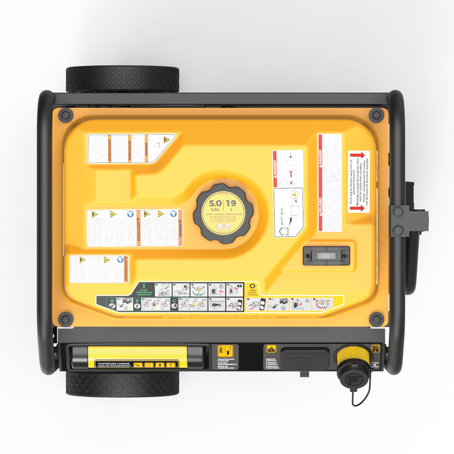 Gas Portable Generator 4550W Remote Start 120/240V