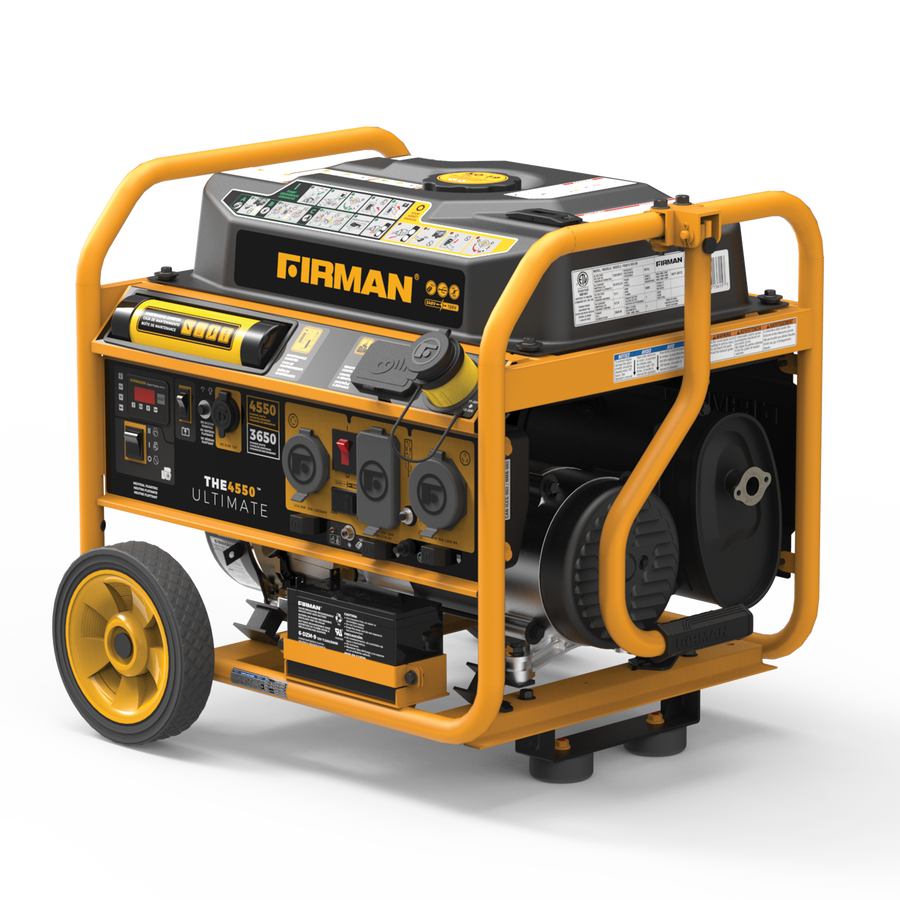 Fireman Power Gas Portable Generator 4550W Remote Start 120/240V – FIRMAN Power Equipment