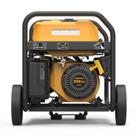 Gas Portable Generator 4550W Recoil Start 120/240V with CO ALERT