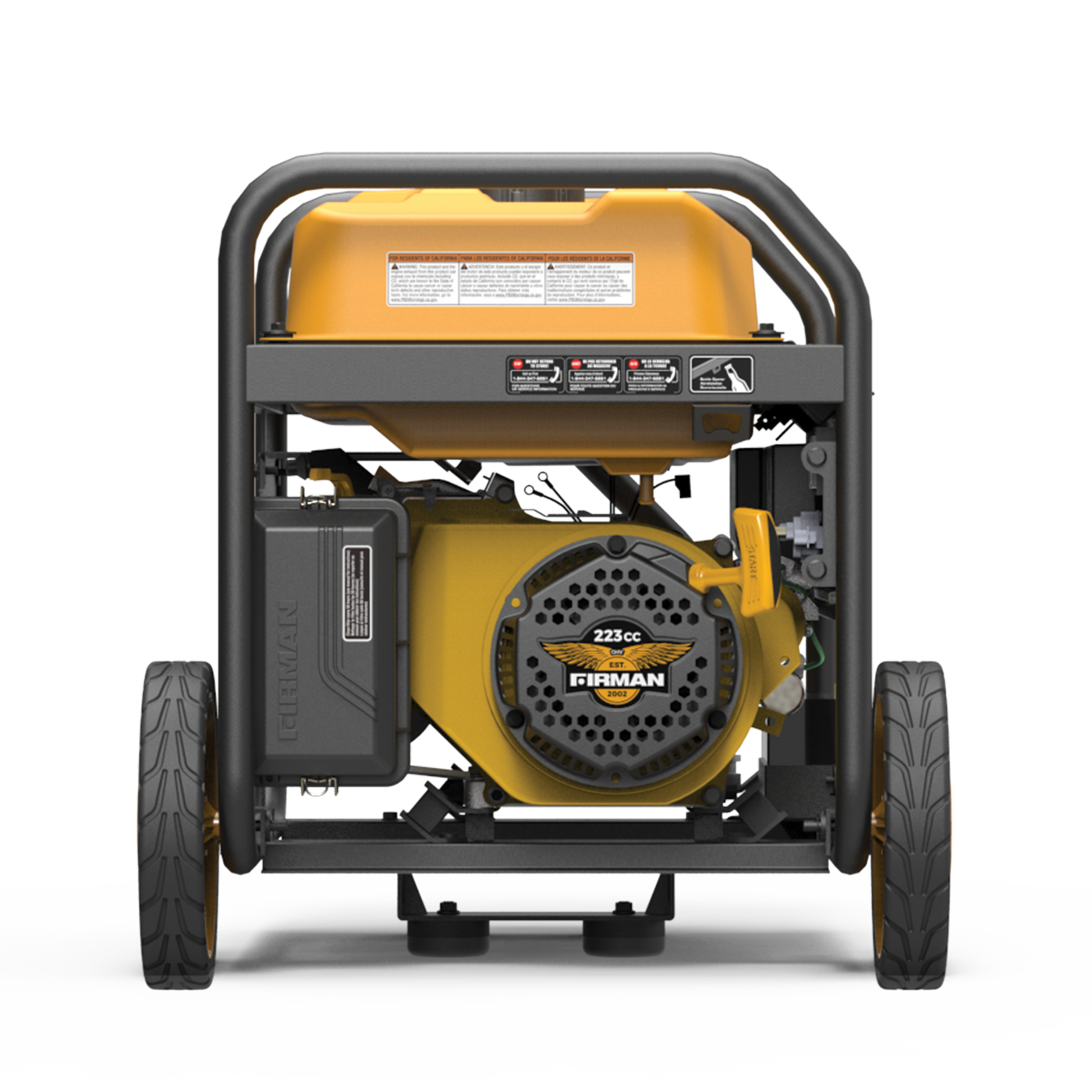 Generador portátil de gas de 5000/4000 vatios con certificación cETL y CARB  – FIRMAN Power Equipment
