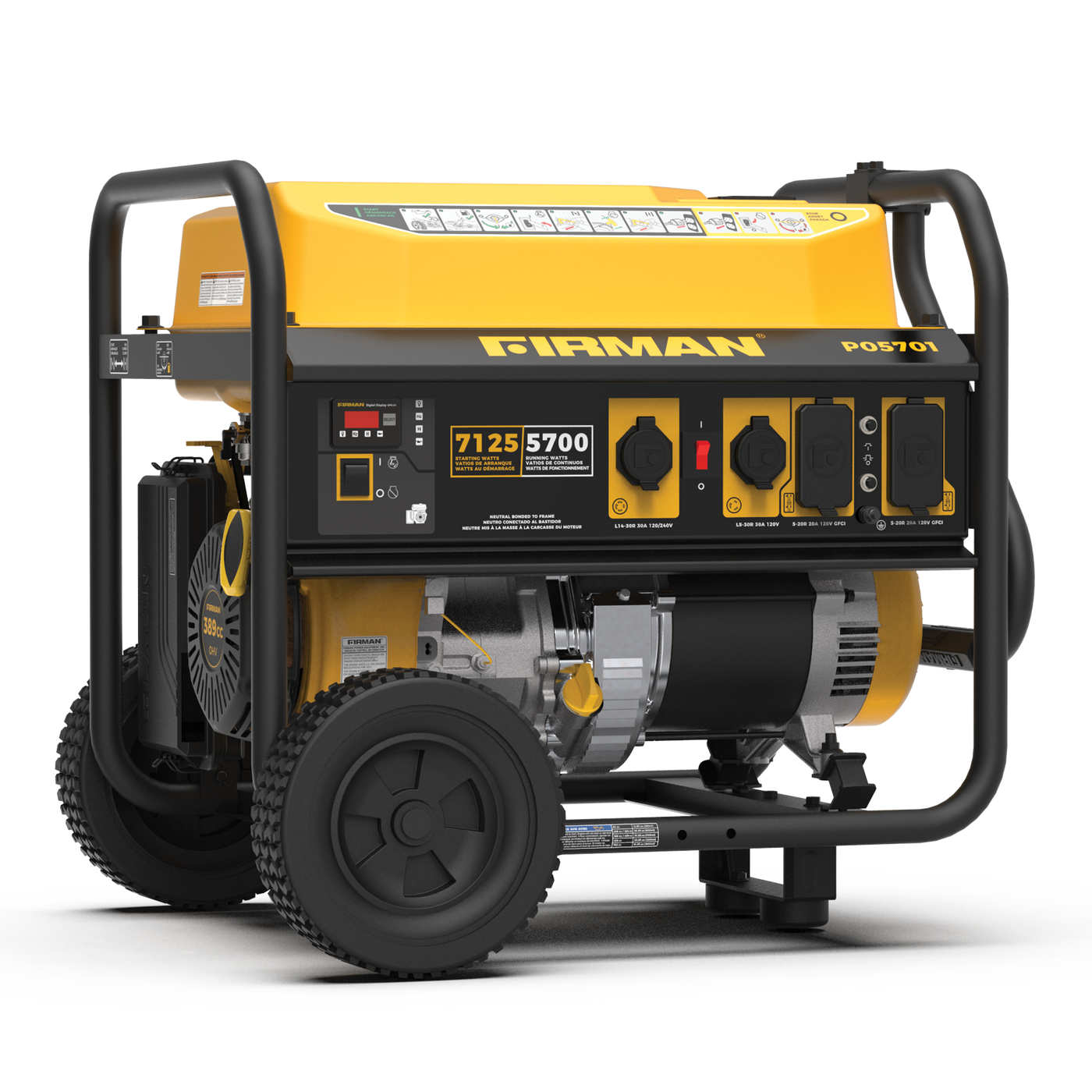 240v generator discount