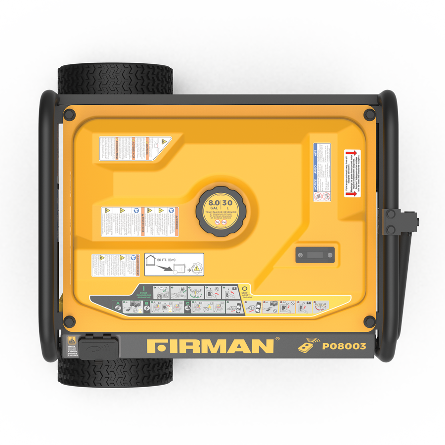 Fireman Power Gas Portable Generator 10000W Remote Start 120/240V – FIRMAN Power ...