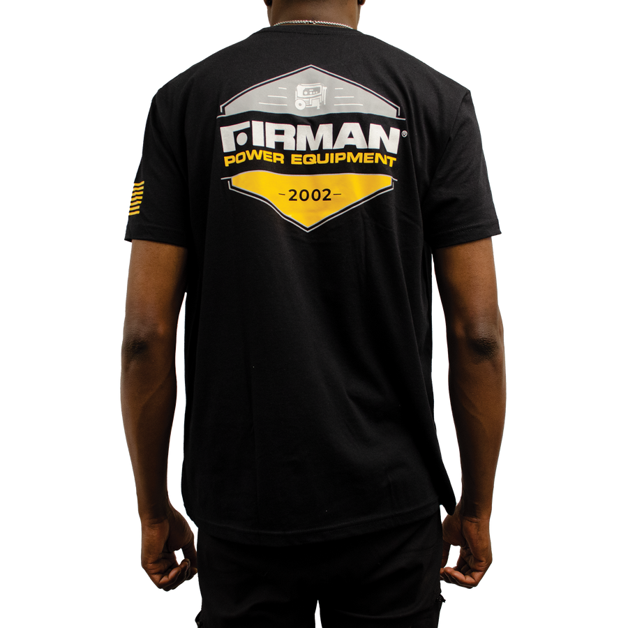 Black FIRMAN Badge Shirt