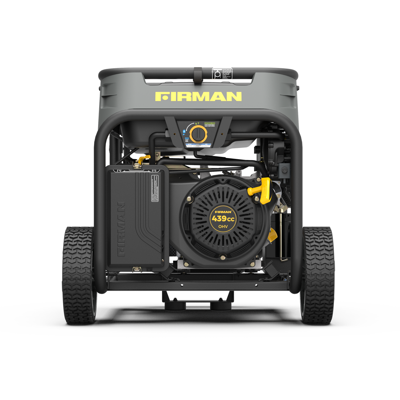 Tri Fuel Portable Generator 9400W Electric Start 120/240V with CO Aler ...