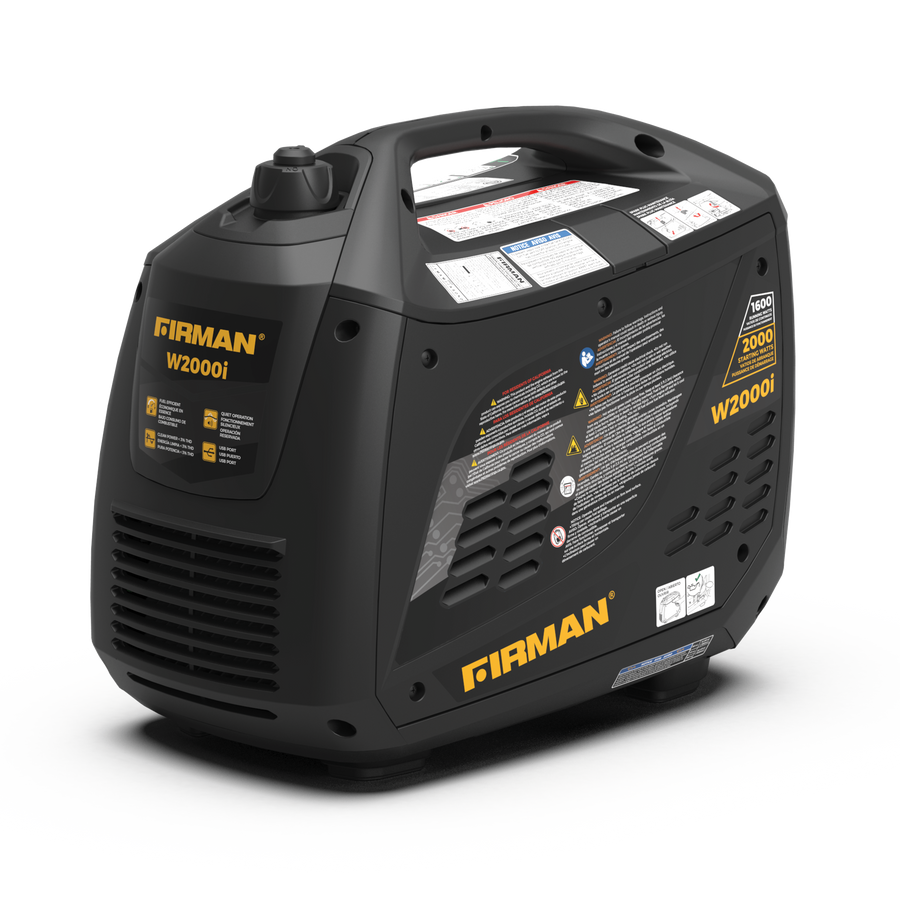 Furman Generators Inverter Portable Generator 2000/1600W Recoil Start – FIRMAN Power ...