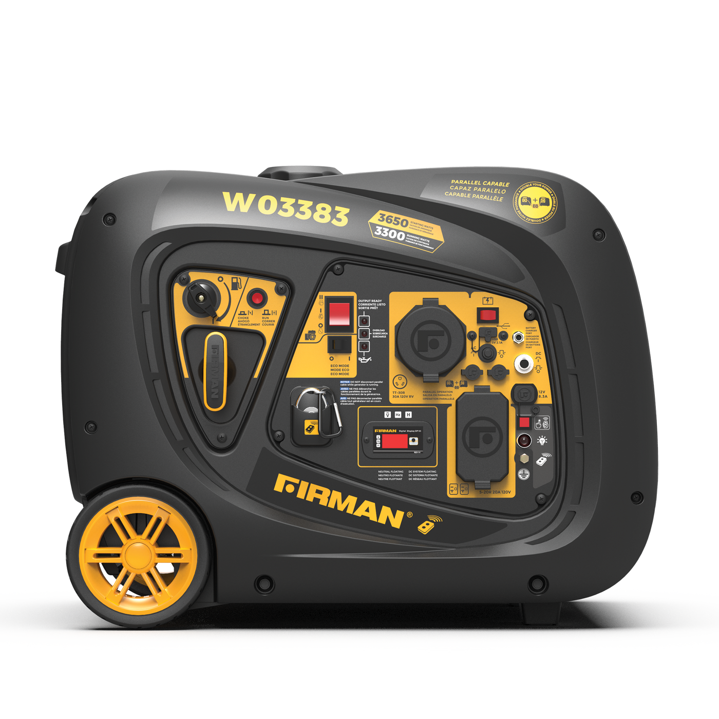 Inverter Portable Generator 3650W Remote Start – FIRMAN Power Equipment