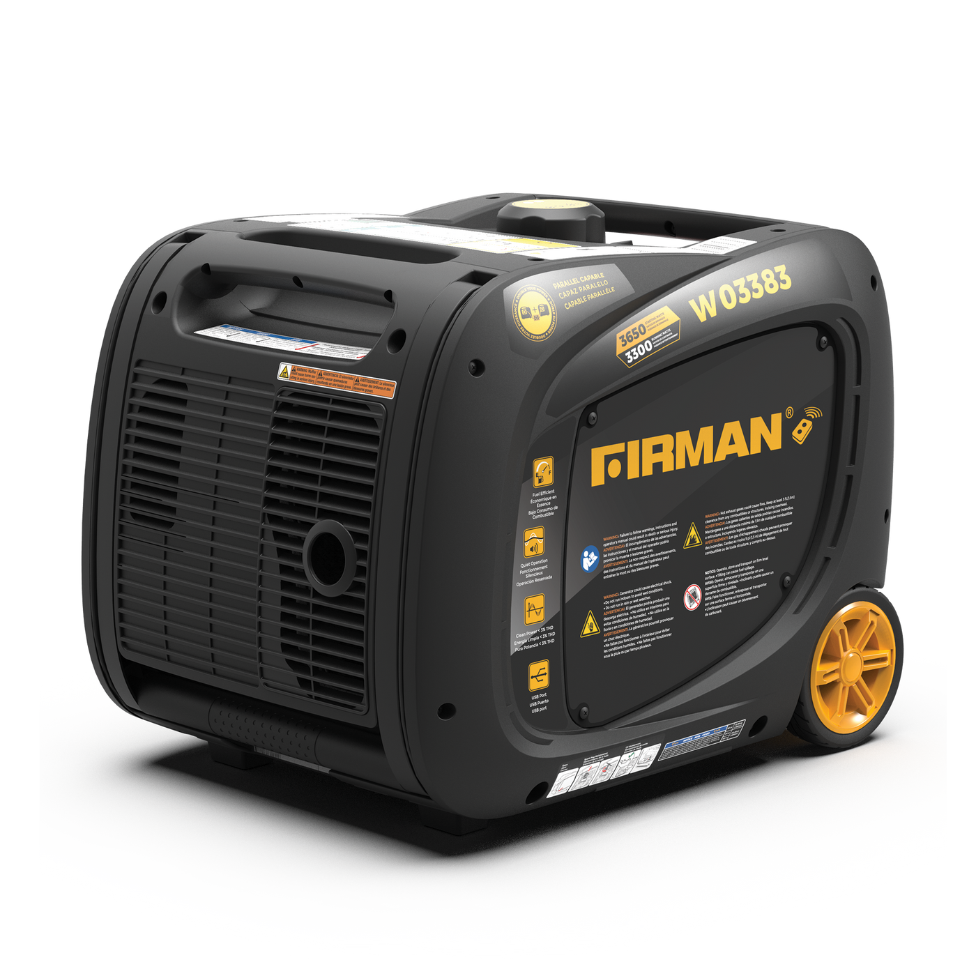 Inverter Portable Generator 3650W Remote Start – FIRMAN Power