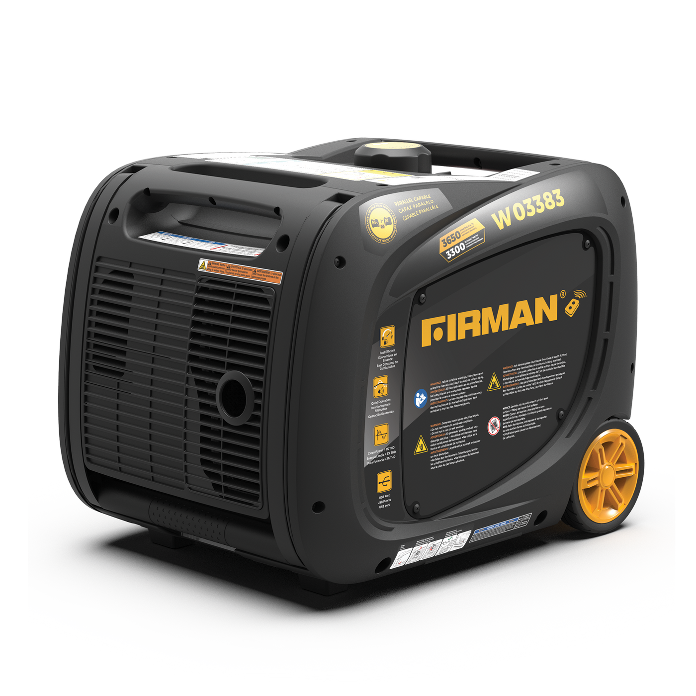 Inverter Portable Generator 3650W Remote Start FIRMAN Power