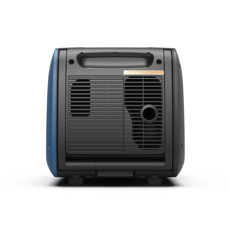 Fuel-efficient FIRMAN Power Equipment Dual Fuel Inverter Portable Generator 3300W Recoil Start isolated on a white background.