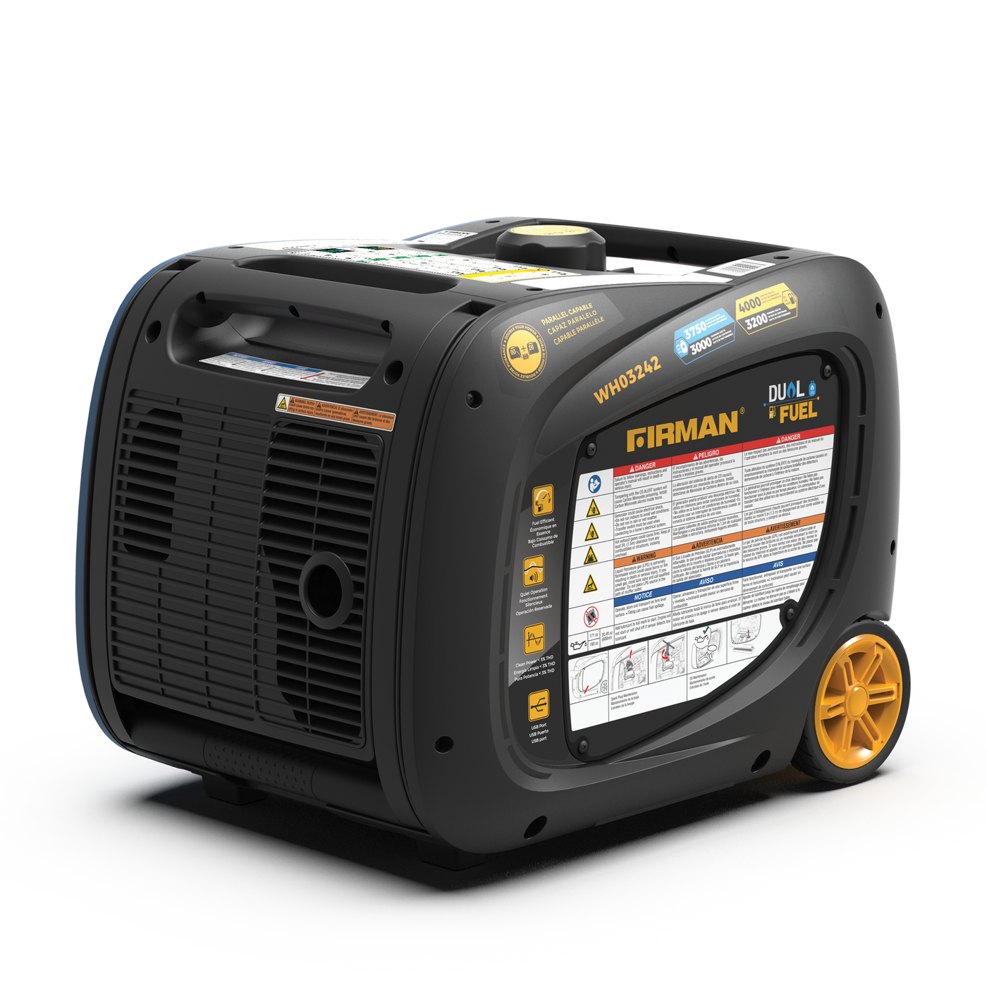 Firman WH03242 3200/4000W Dual Fuel Inverter