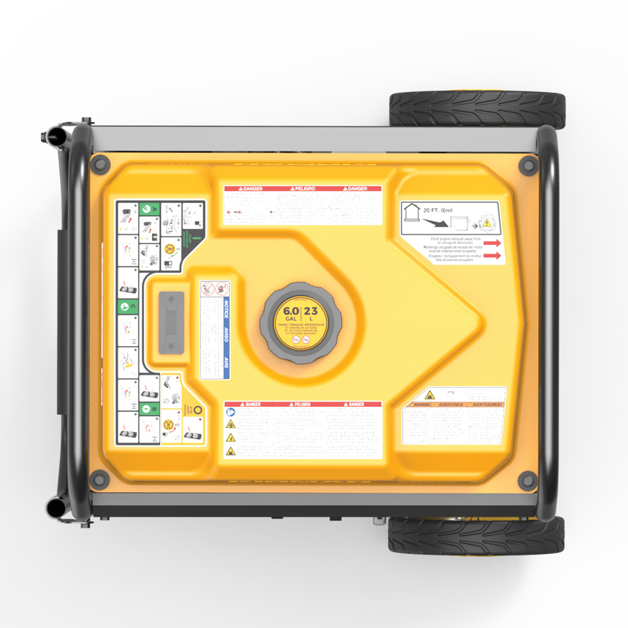 Inverter Open Frame Portable Generator 4500W Remote Start with CO Alert
