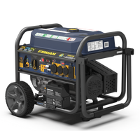 Tri Fuel Portable Generator 11400W Electric Start 120V/240V with CO Alert